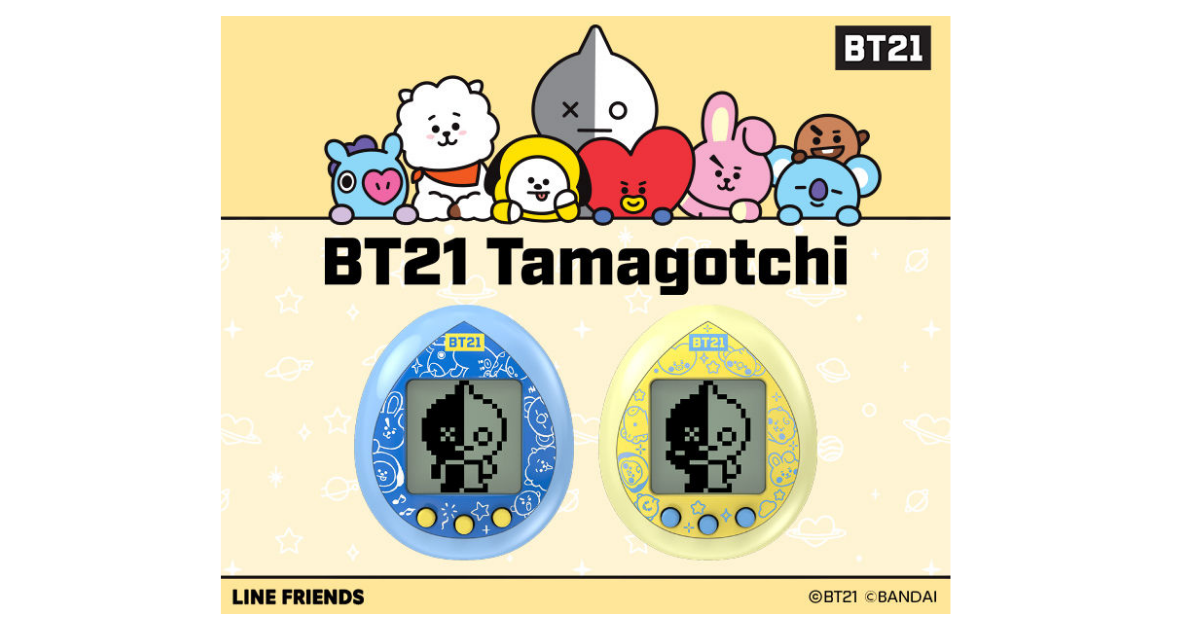 全世界で愛されるline Friendsの大人気キャラクターbt21バージョンが たまごっちnano シリーズに登場 お得情報館 韋駄天